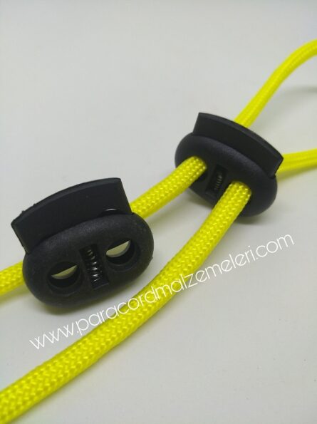 Paracord Bileklik Çift Delikli Stopper Klips - Görsel 5
