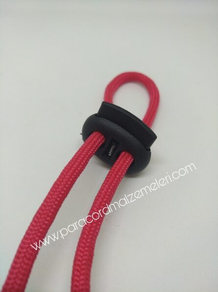 Paracord Bileklik Çift Delikli Stopper Klips - Görsel 3