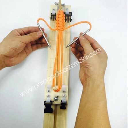 Ahşap Paracord Bileklik Örme Tahtası - Görsel 4